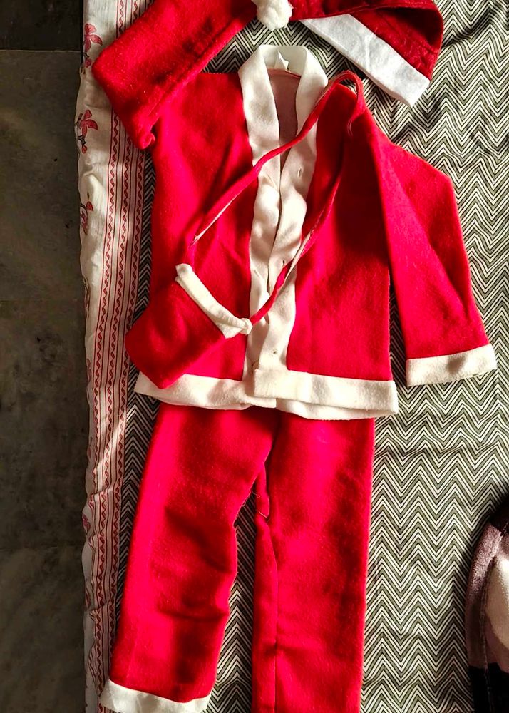 Santa Suit Costume for baby boy