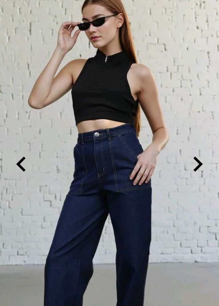 Black Racerback Tank Top