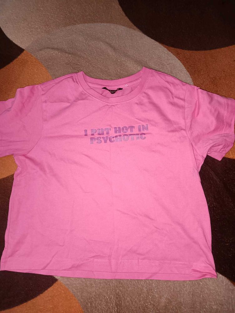 Pink Graphic T-Shirt