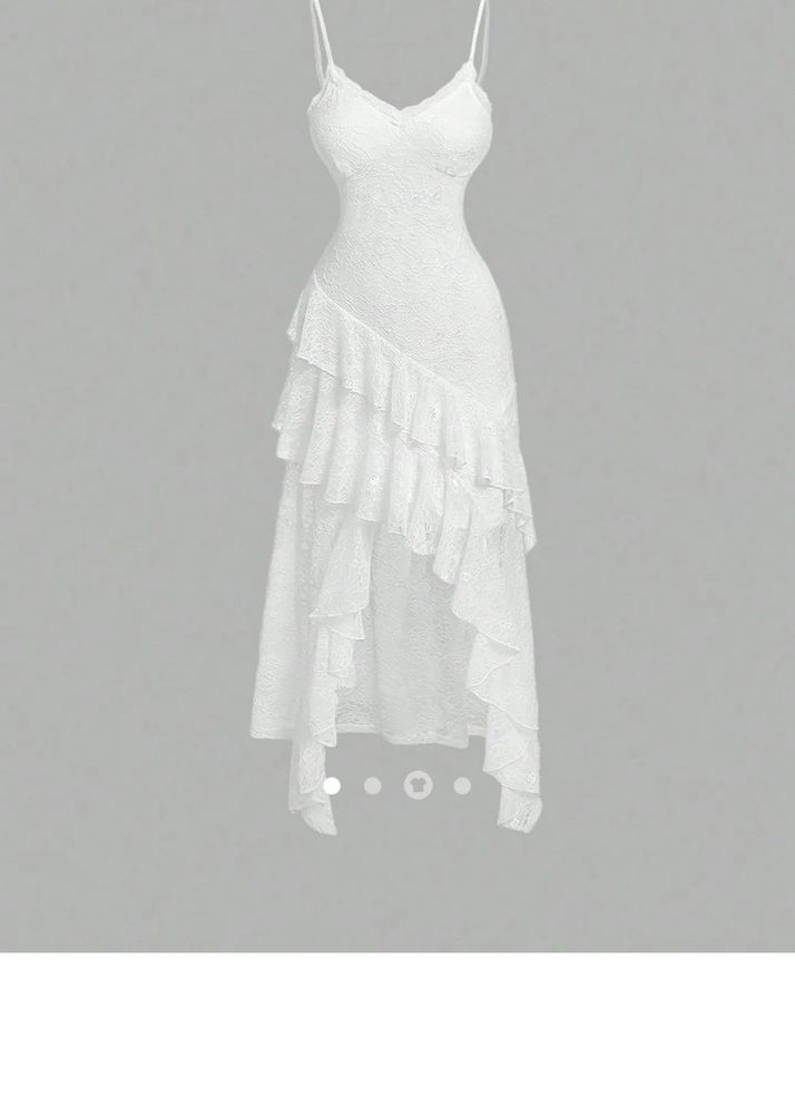 lace white dress