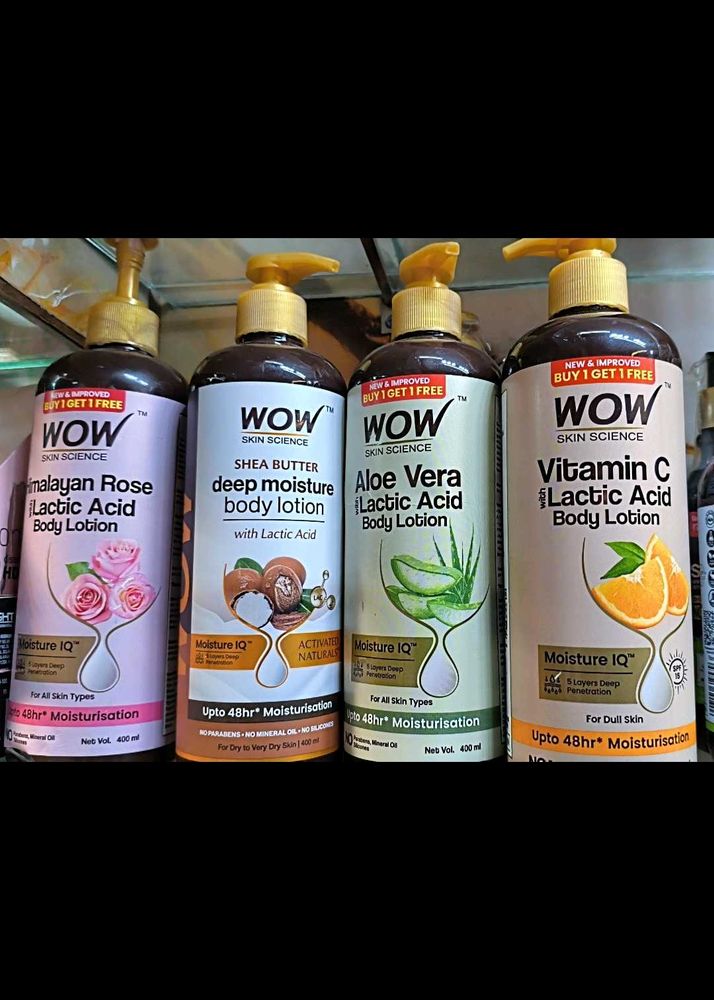 WOW Skin Science Body Lotion Set