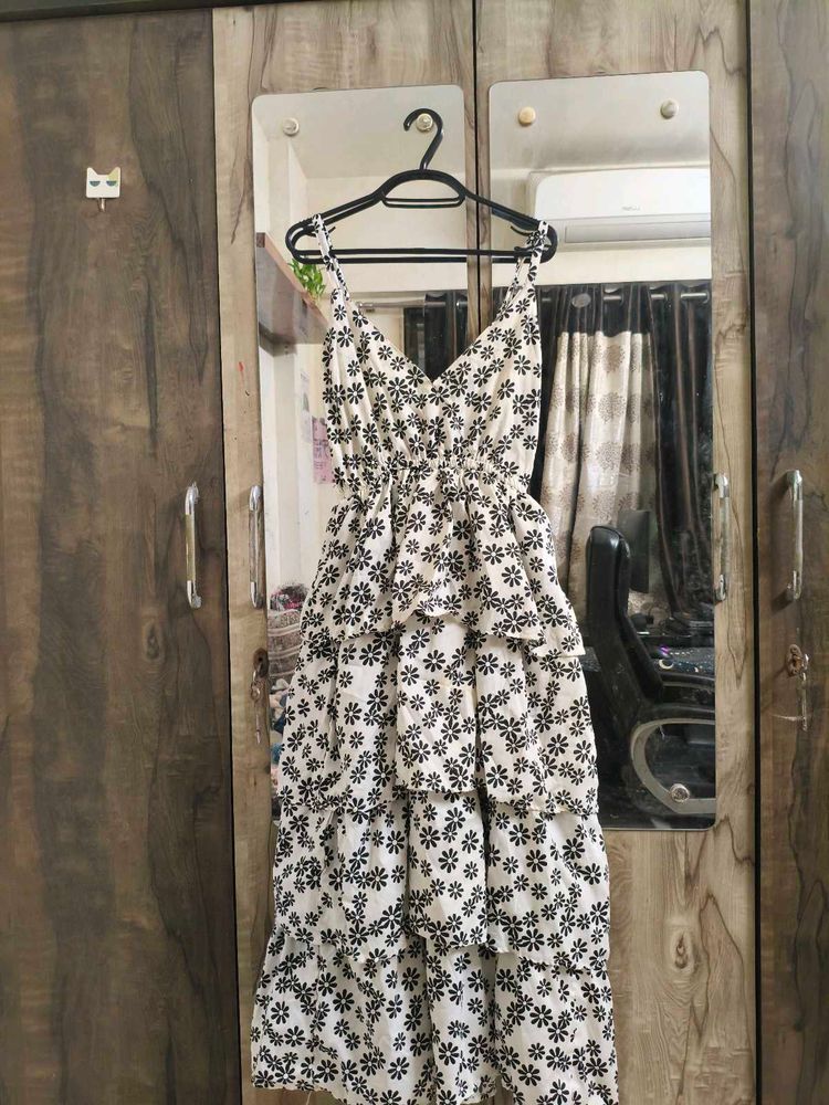 Floral Print Maxi Dress