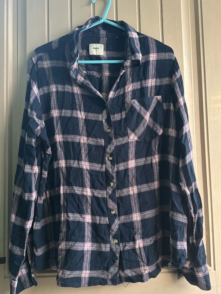 Checked Pattern Shirt