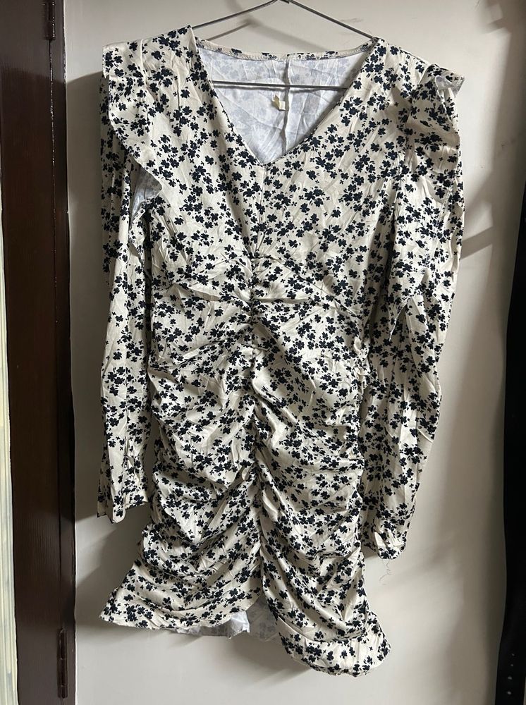 Floral Print Mini Dress
