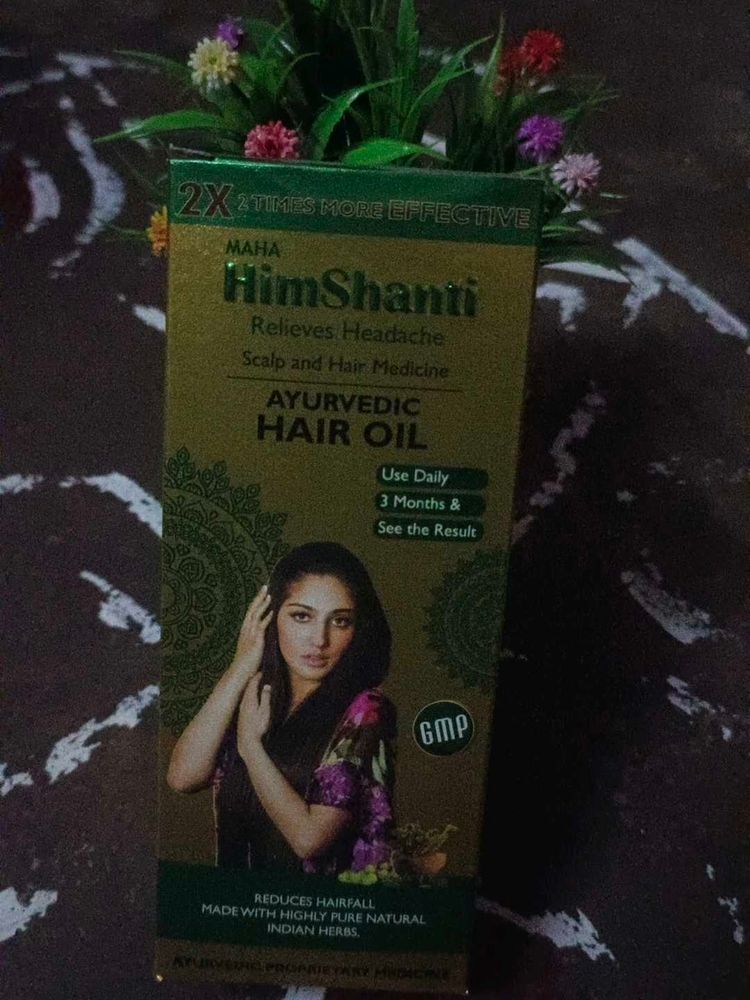 HimShanti Ayurvedic Hair Oil