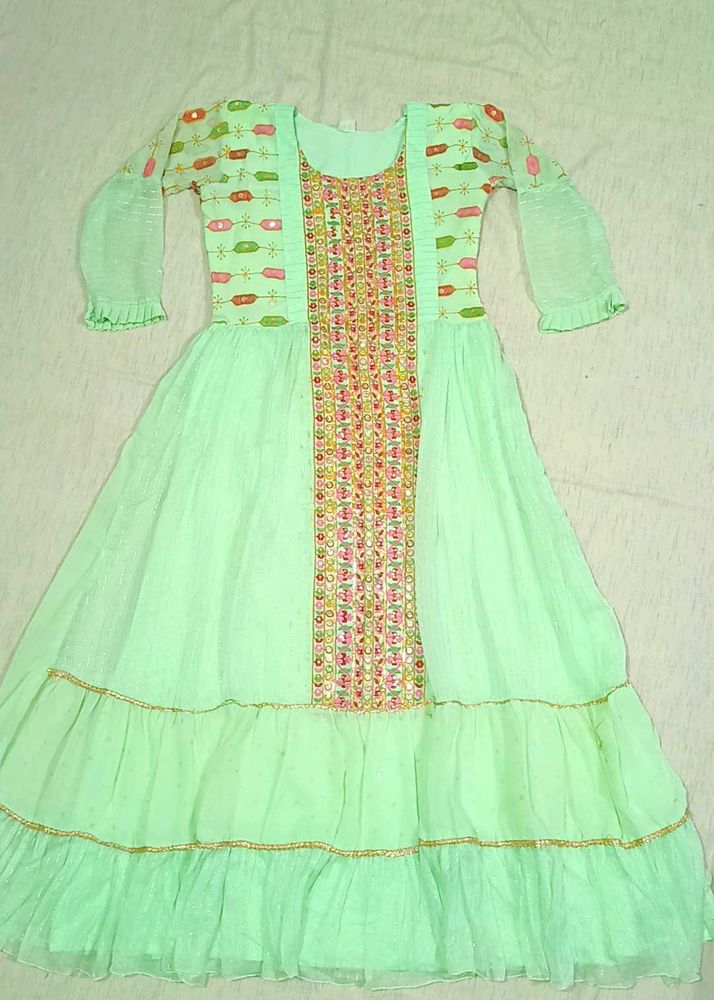 Multi Embroidered Gawn