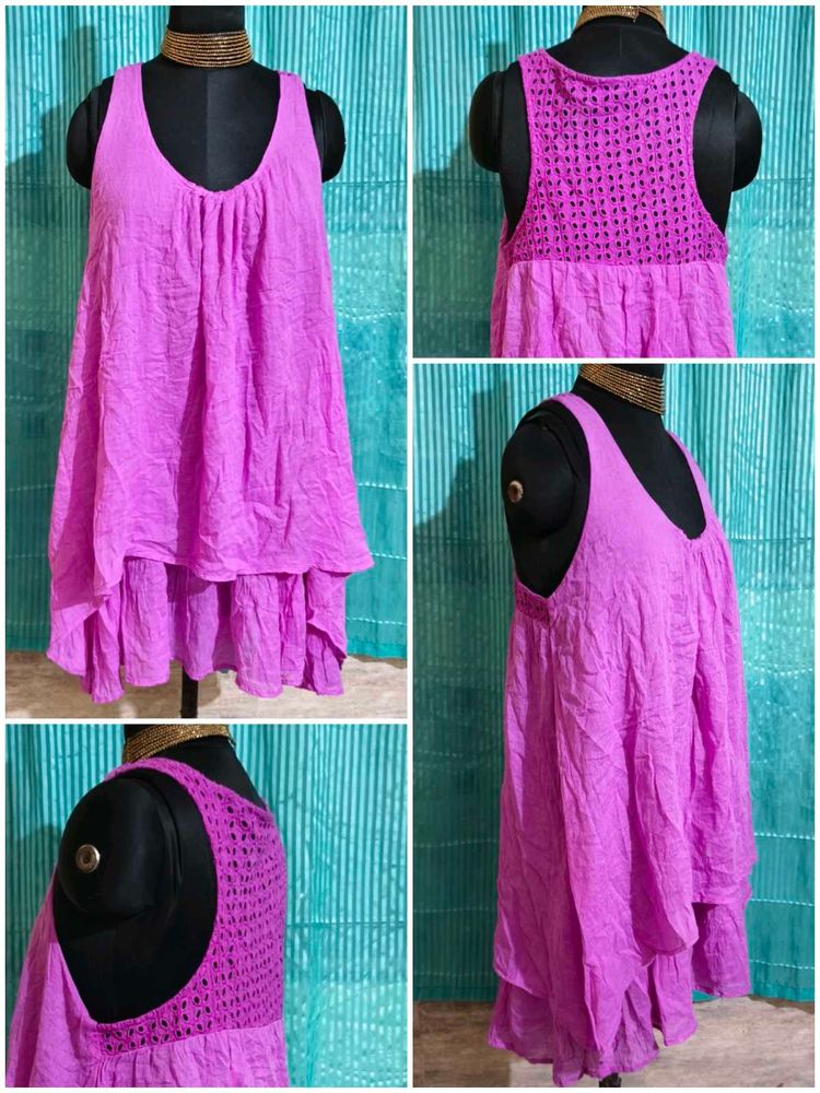 Size L/XL🎁Buy 2 Get 1 Free 🎁 Purple Dress