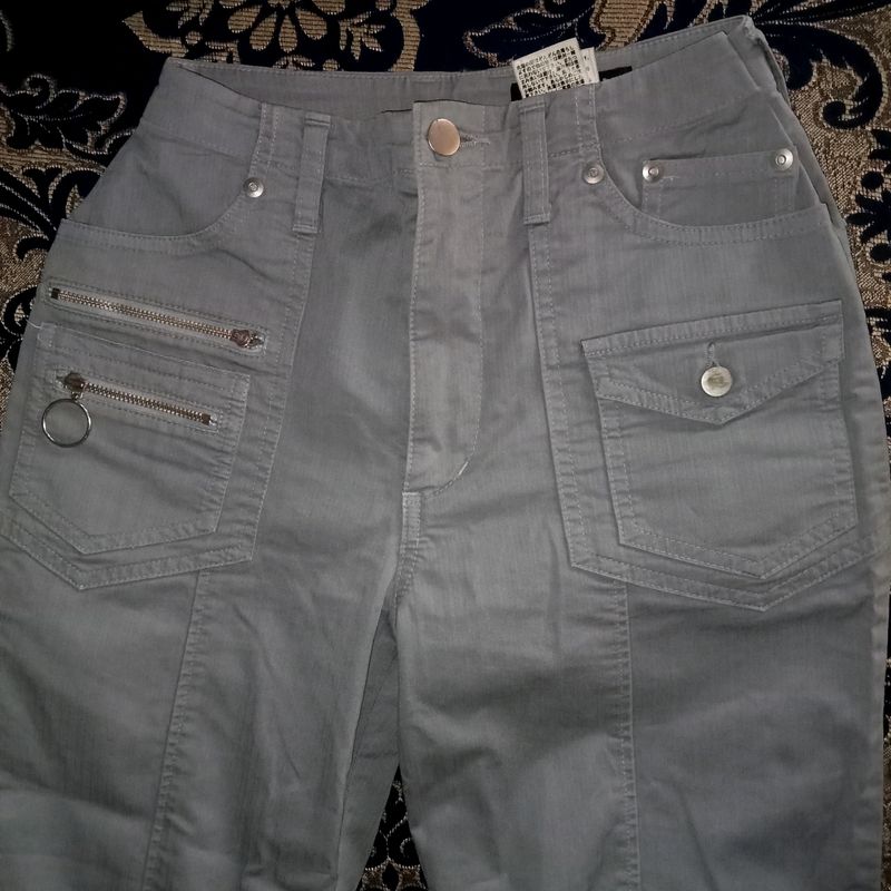 Grey Korean Pant