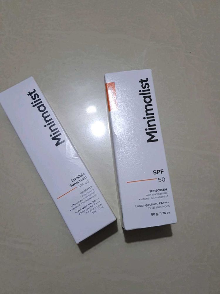 Minimalist Sunscreen SPF 50