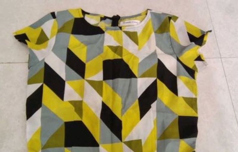 Clearnce Sale Jump Suit Black &amp; Yellow Combination