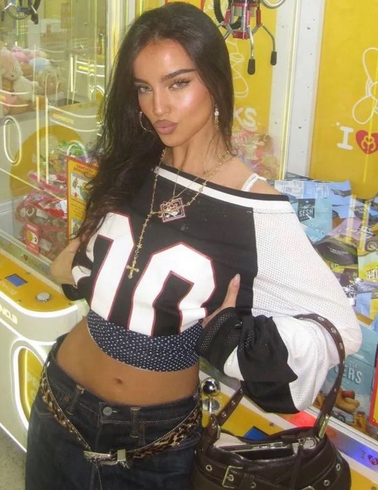 Stylish Graphic Print Top