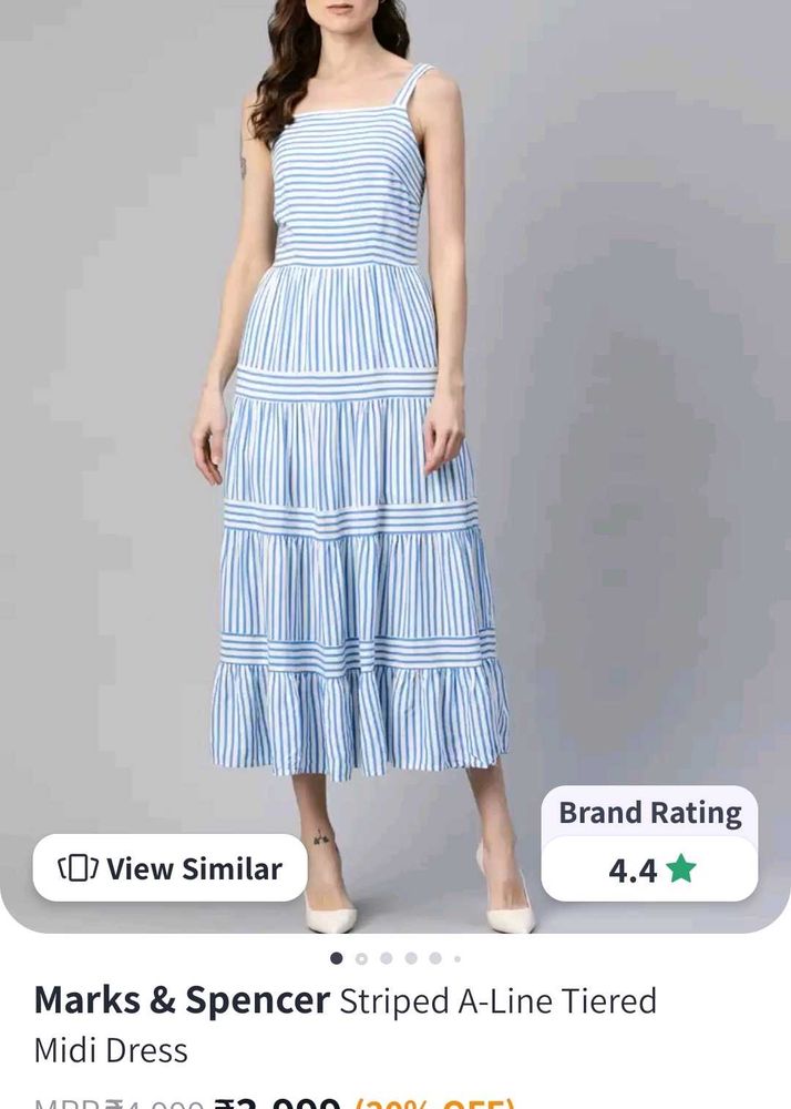 Marks And Spencer Cotton Dress