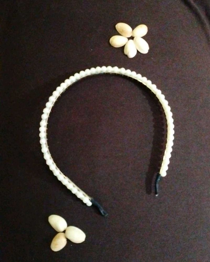 White Pearl Hairband