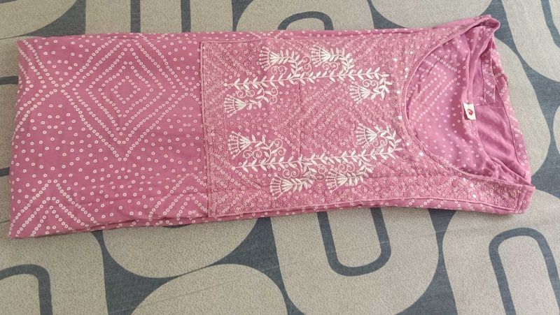 Pink Kurta