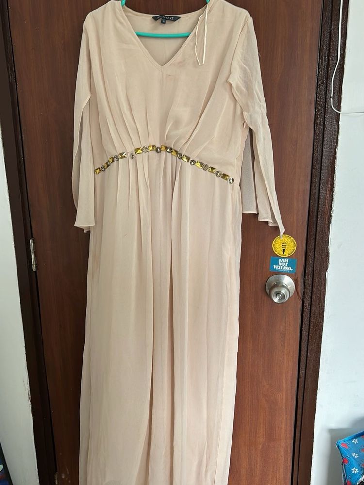 Elegant Chiffon Maxi Dress