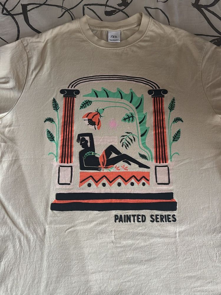 Zara Graphic Print Tee
