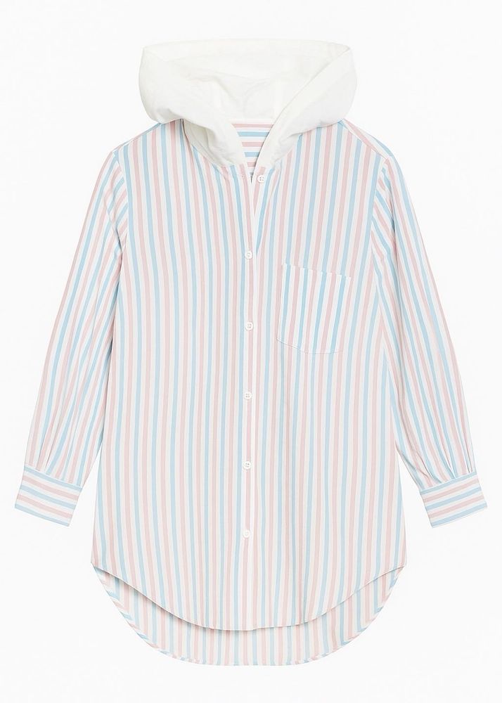 Striped Up-down Shirt Dress for Her 🤩🤩