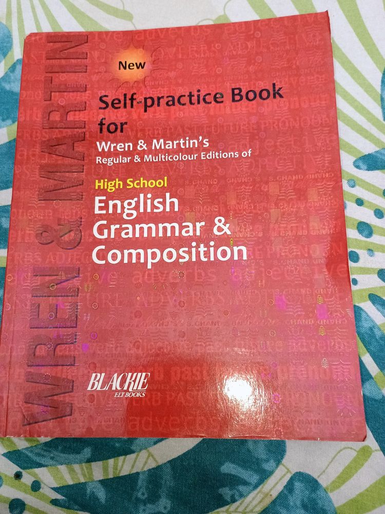 Wren &amp; Martin Set Of Books For High School