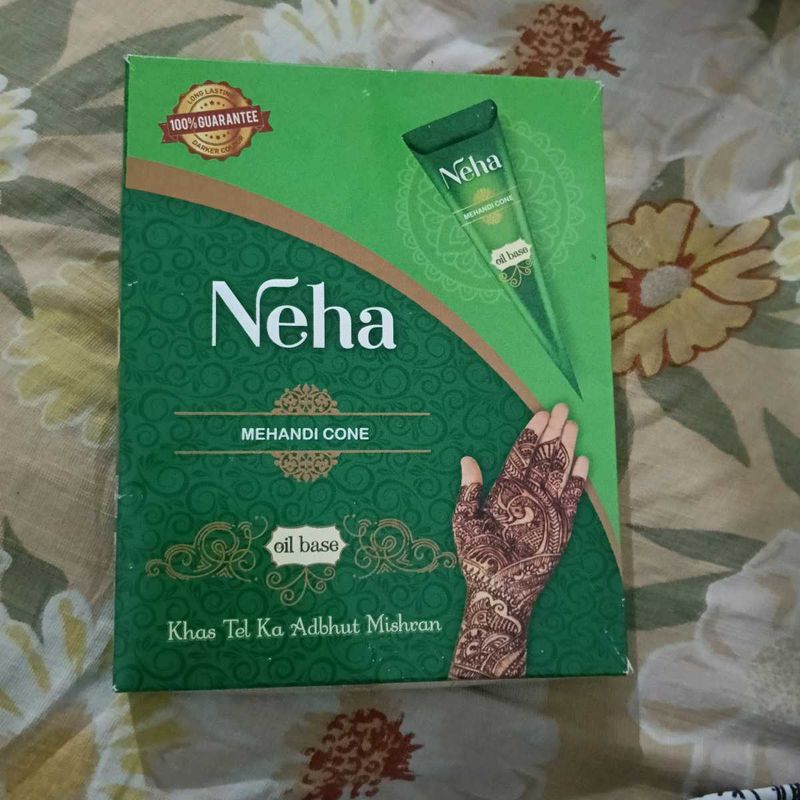Neha Mehandi Cone 12 Pieces