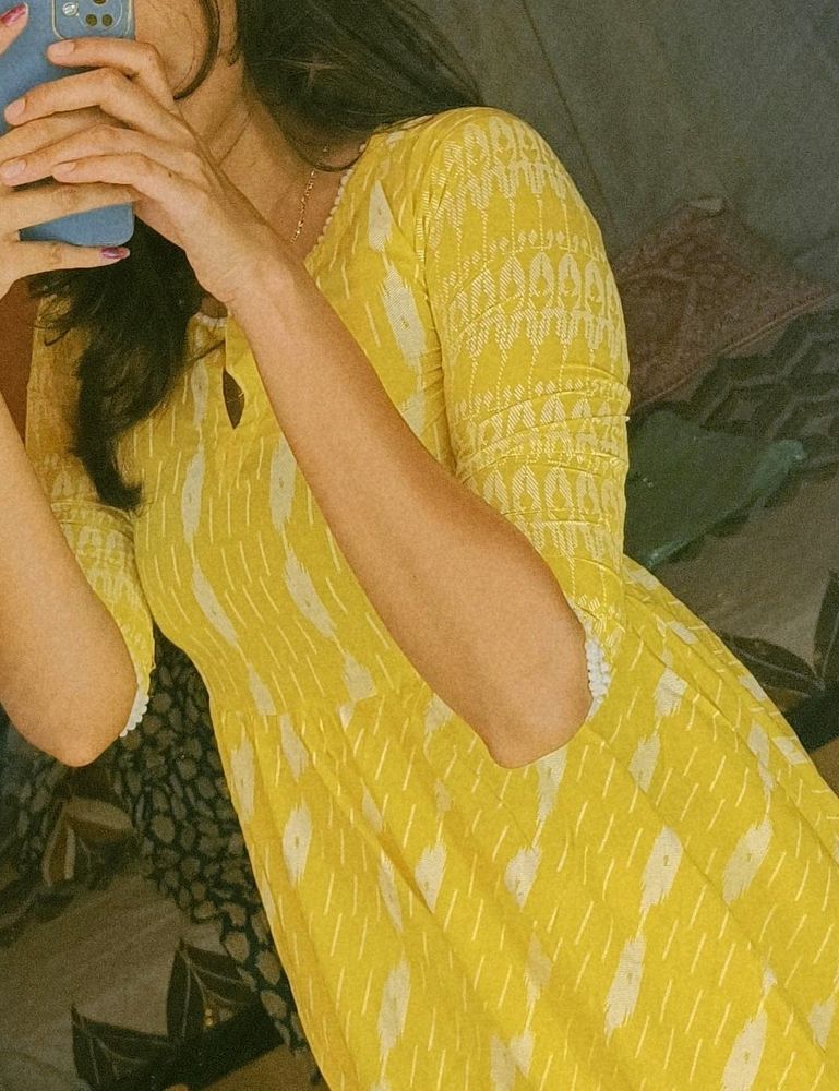 Yellow two piece set.