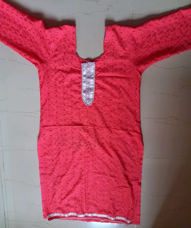A Red Kurta