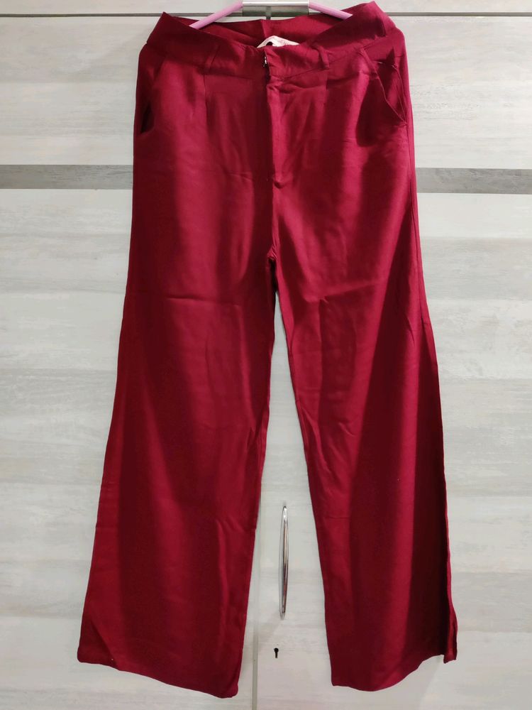 All about you Maroon Pants
