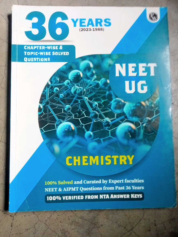NEET UG Chemistry 36 Years