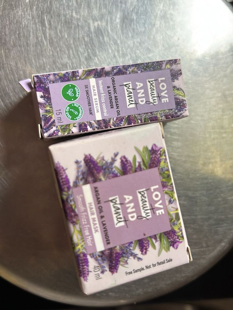 Love Beauty And Planet Hair Serum &amp;mask