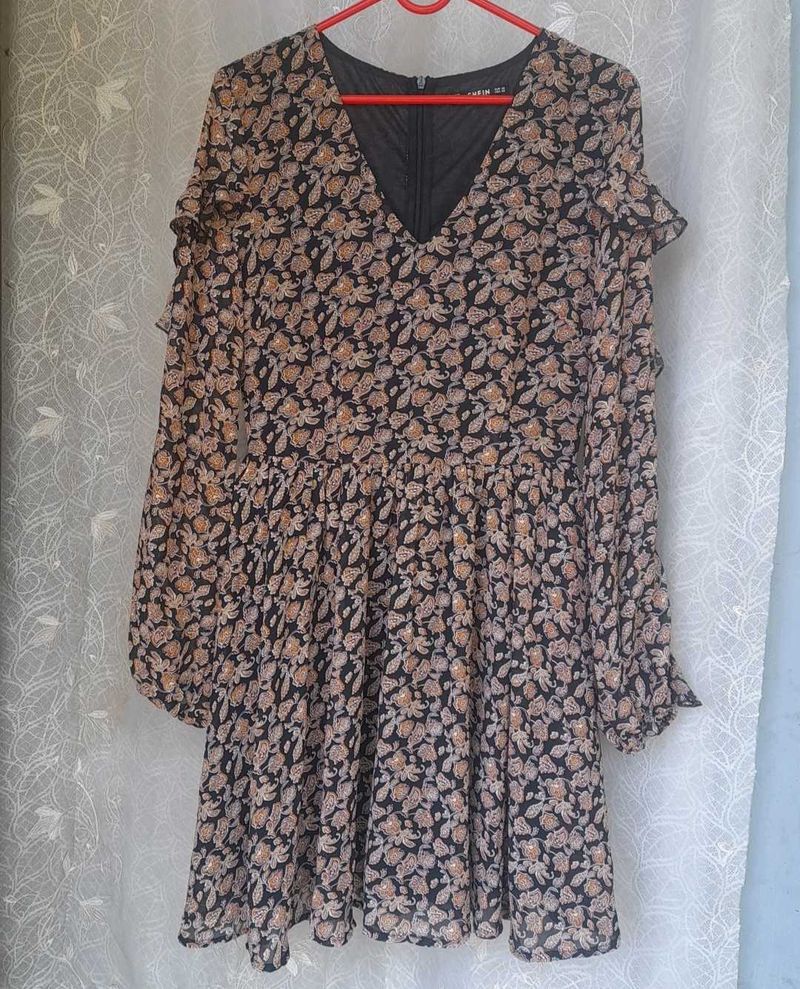Shein With Ruffle Detail.