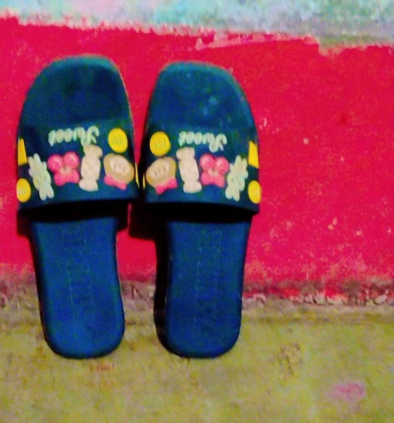 Kid&#39;s Blue Slippers