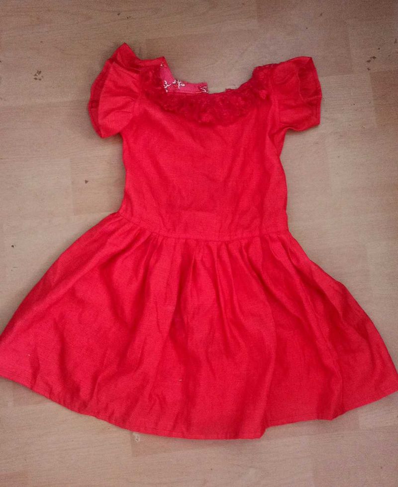 beautiful frock for 3-4years old