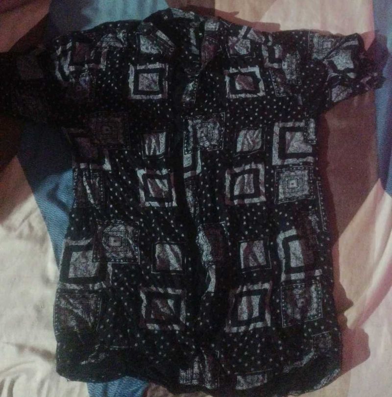 Vintage Patterned Shirt