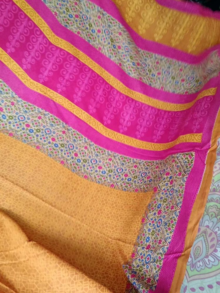 New Printer Pure Cotton Saree