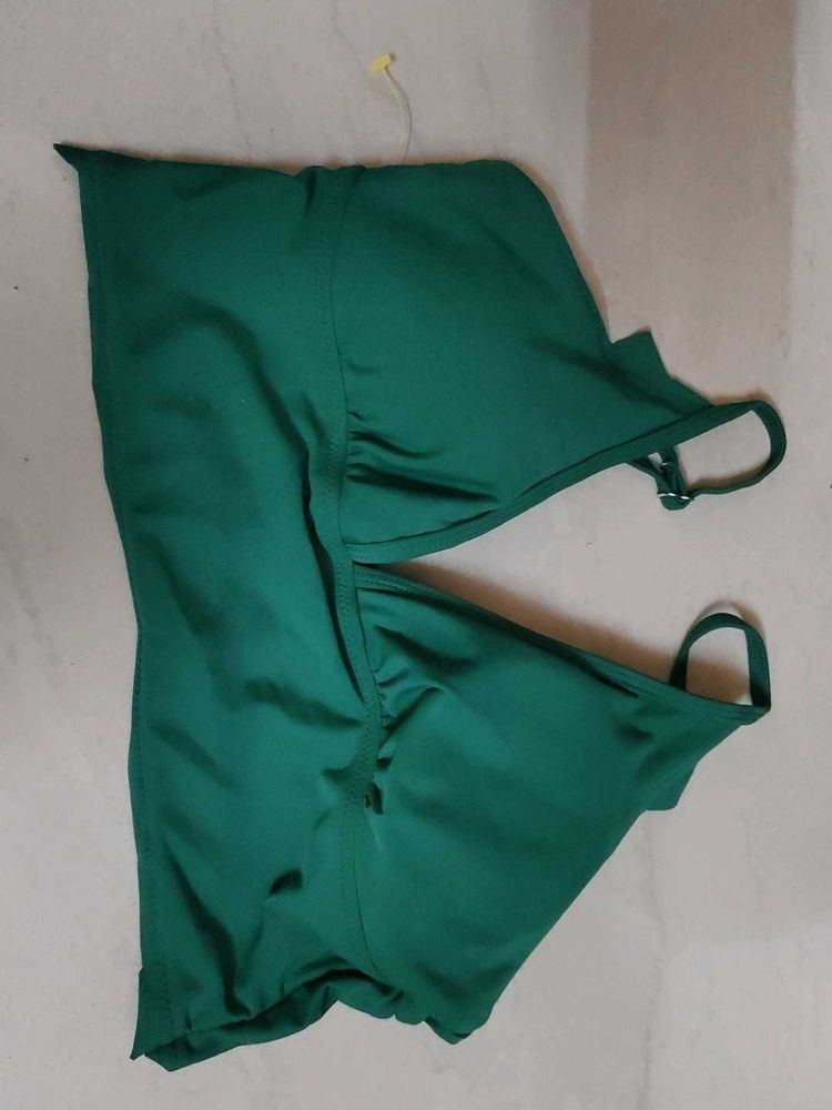Green Swim Top