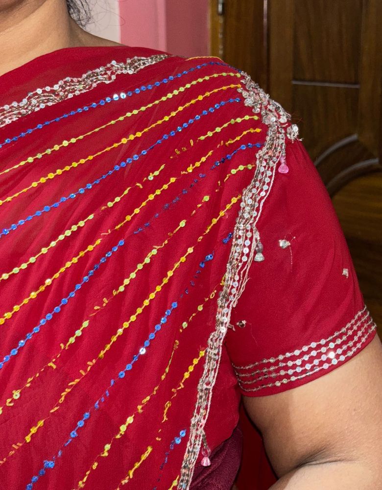 Ready made Palo With Saree