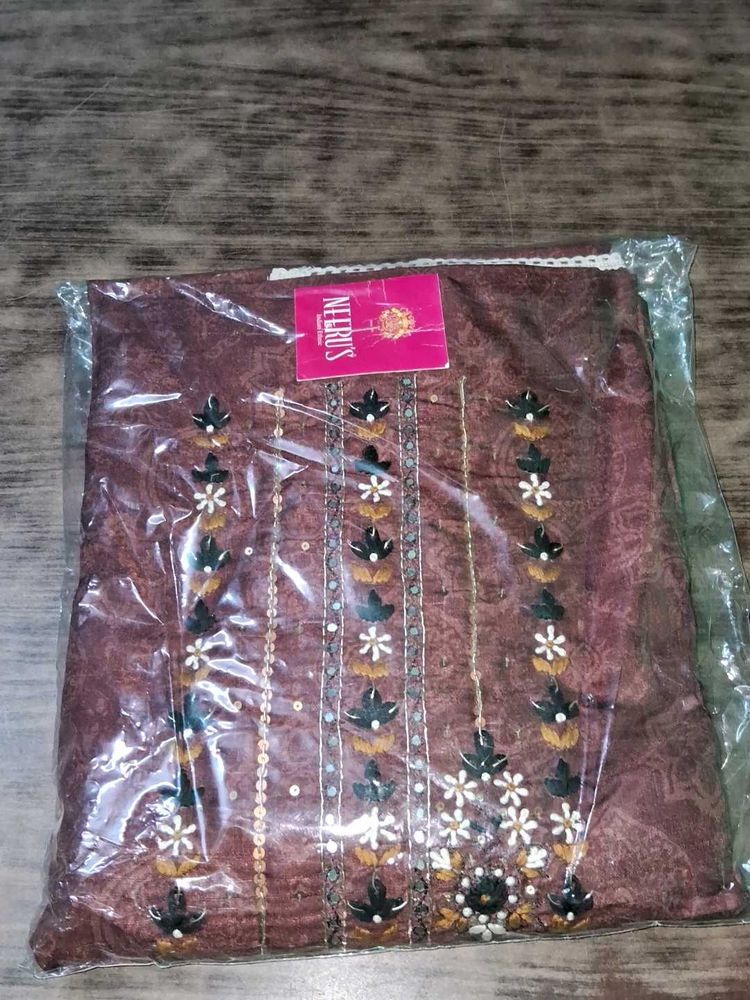 Bina Sila Material Neeru&#39;s Salwar Kameez Dupatta