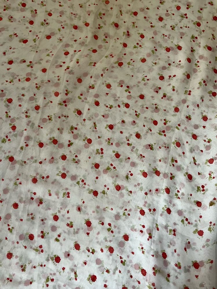 New Chiffon Floral Saree