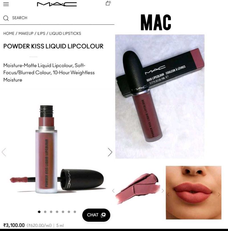 Mac Pink Roses Liquid Lipstick