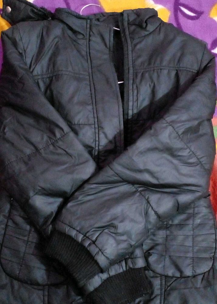 Stylish Black Padded Jacket