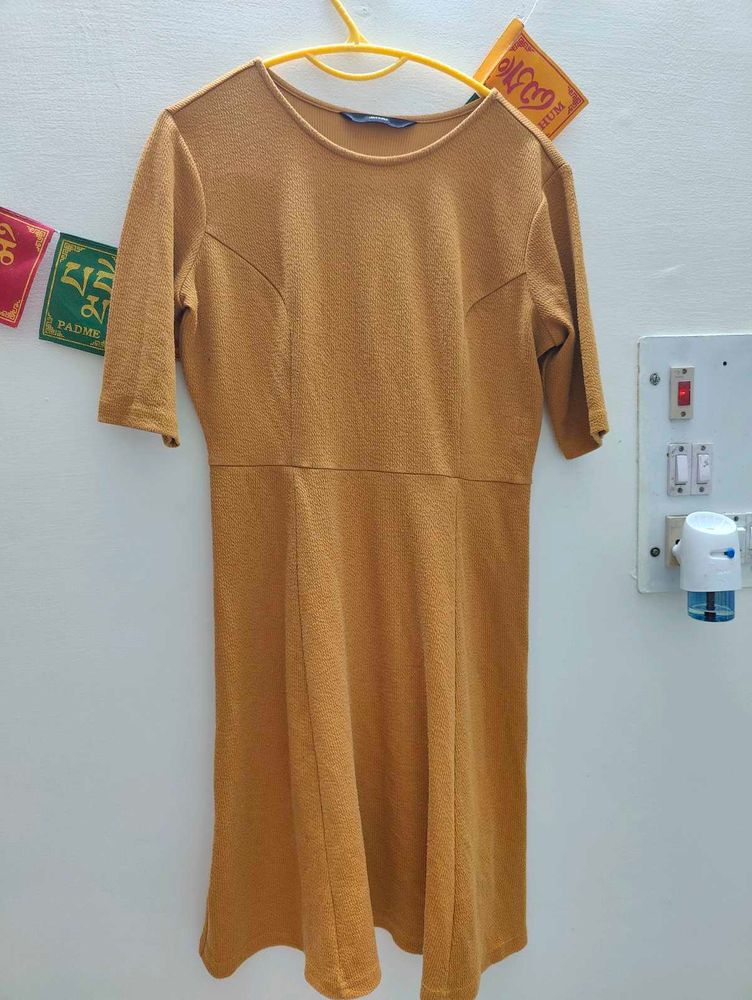 Mustard Casual Dress