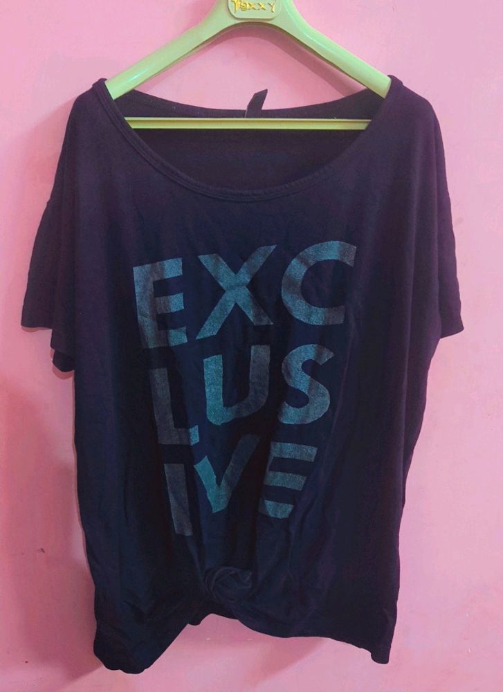 Nice Top ♥️type - Top, colour -black ,size -L