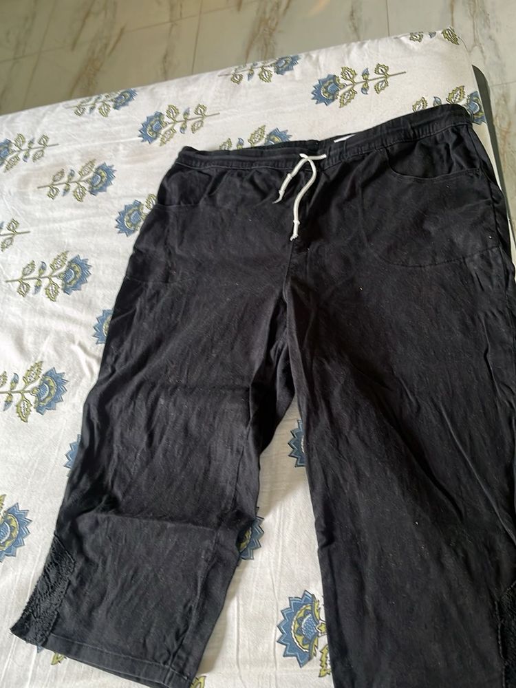 Comfy Black Casual Pants