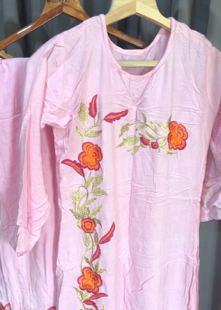 Embroidered Kurta Set