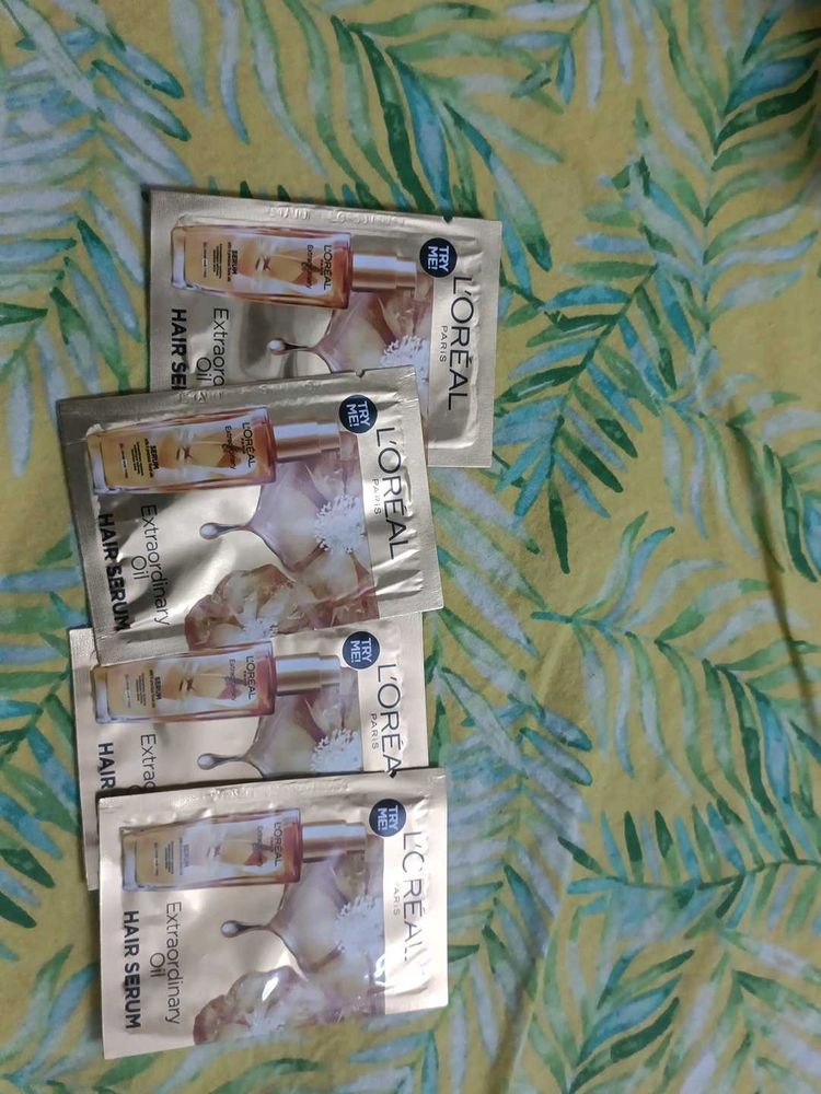 Loreal Hair Serum: Trial Packs 2 Ml X 4 Packets