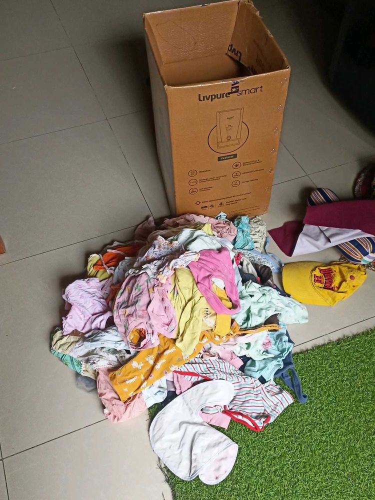Clothing Bundle - 0 To 2 Yr - 50 Pcs