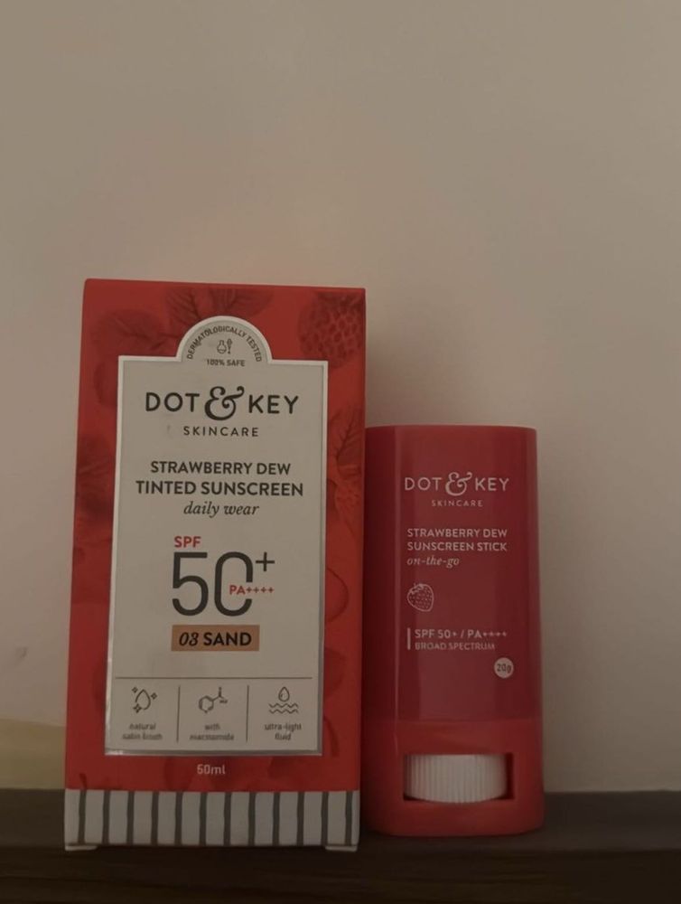 Combo of serum and a Sunscreen Set