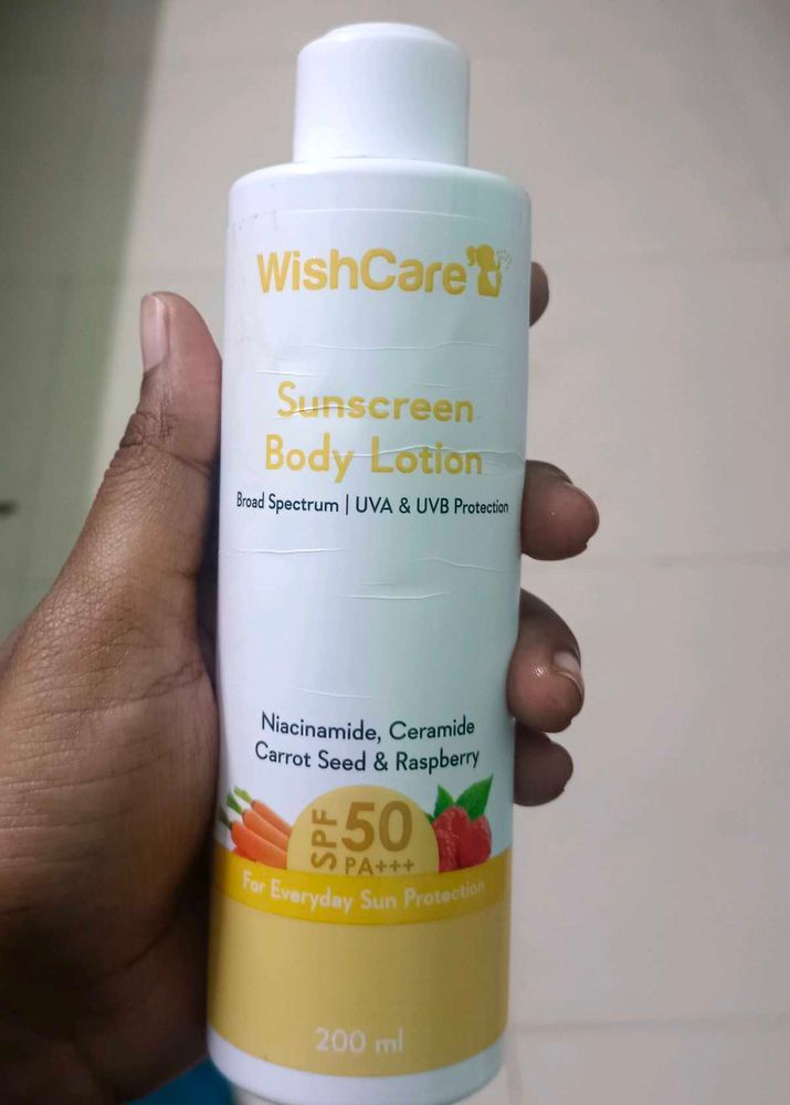 WishCare Sunscreen Body Lotion