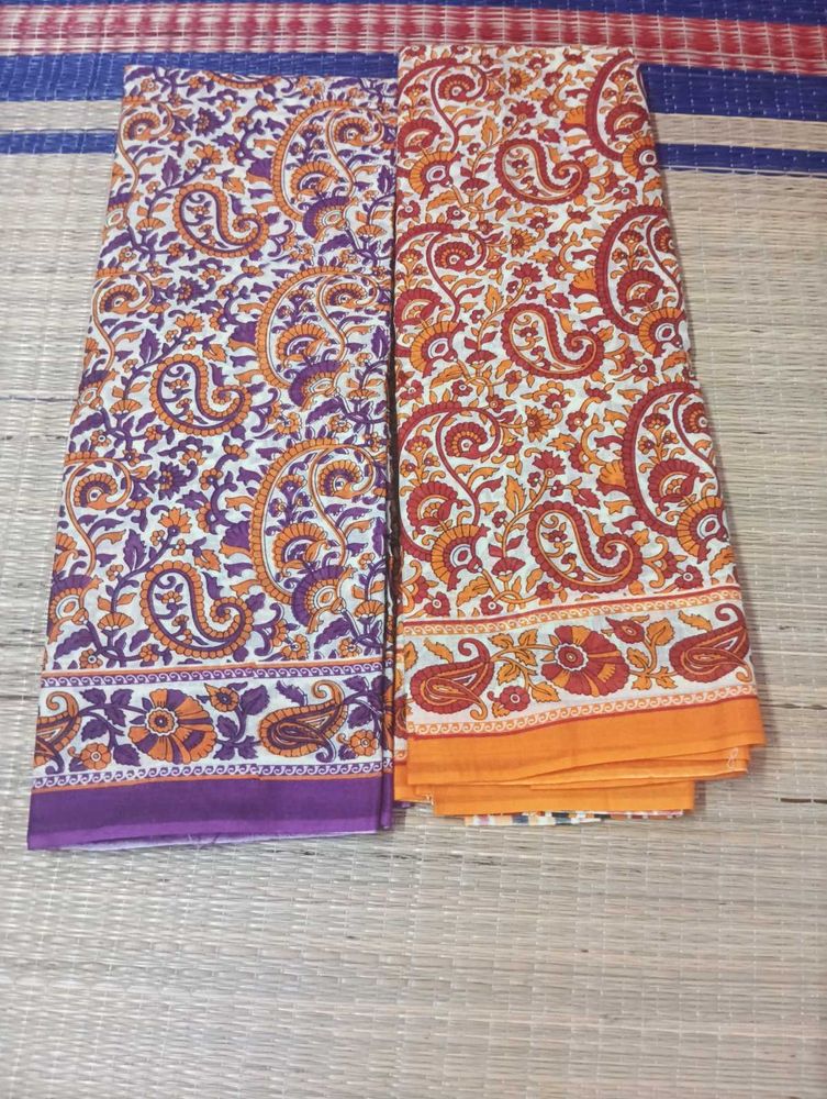 Adi Sale Combo Pack Of Two Cotton Saree