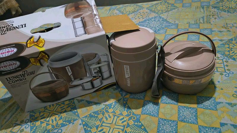 Smart Tiffin Lunch Box Combo