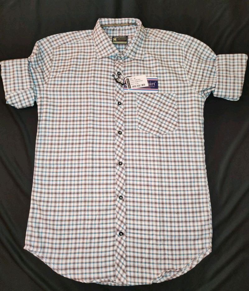 Classic Plaid Button-Down Shirt